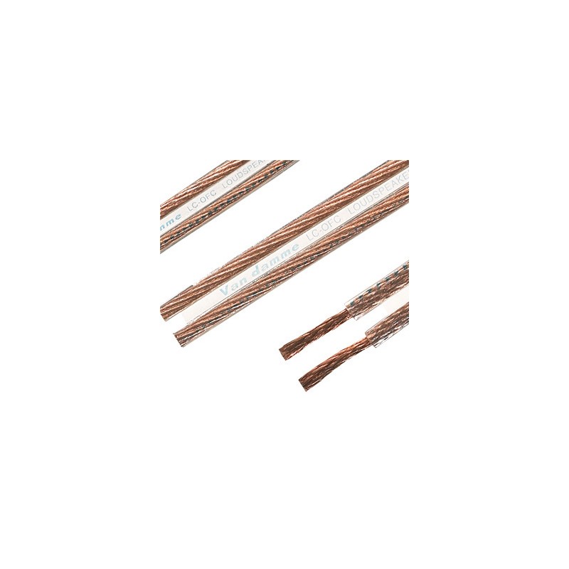 Outlet Van Damme Hi-Fi UP LCOFC speaker 2x6mm Kierunkowy kabel głośnikowy do systemów Hi-Fi, 2x6mm